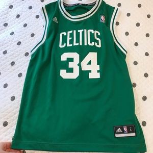 Large kids Celtics jersey